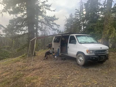 FORD E-SERIES VAN 1992-2007 with CLASSIC FRONT W.I.Y.KIT OFFROAD installed