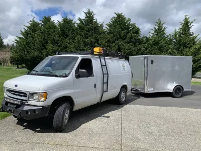 FORD E-SERIES VAN 1992-2007 with CLASSIC FRONT W.I.Y.KIT OFFROAD installed