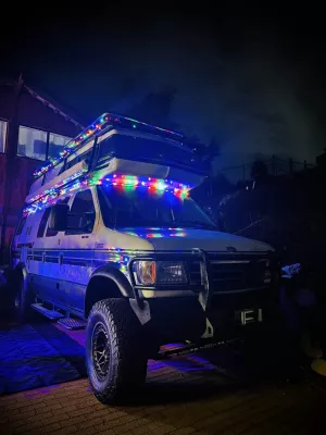 FORD E-SERIES VAN 1992-2007 with CLASSIC FRONT W.I.Y.KIT OFFROAD installed