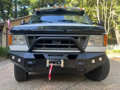 FORD E-SERIES VAN 1992-2007 with CLASSIC FRONT W.I.Y.KIT OFFROAD installed