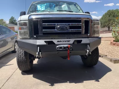 FORD E-SERIES VAN 2008-2014 with CLASSIC FRONT Weld It Yourself Offroad installed