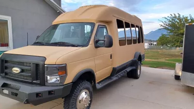 FORD E-SERIES VAN 2008-2014 with CLASSIC FRONT Weld It Yourself STANDARD installed