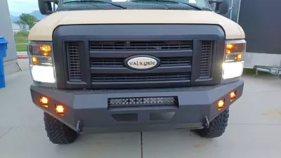 FORD E-SERIES VAN 2008-2014 with CLASSIC FRONT Weld It Yourself STANDARD installed