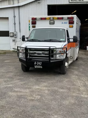 FORD E-SERIES VAN 2008-2014 with CLASSIC FRONT Weld It Yourself STANDARD installed