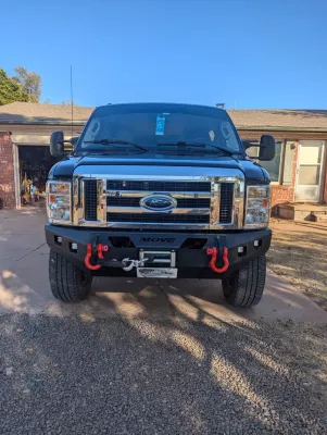 FORD E-SERIES VAN 2008-2014 with CLASSIC FRONT W.I.Y.KIT OFFROAD installed