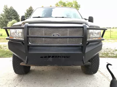 FORD EXCURSION 1999-2004 with CLASSIC FRONT Weld It Yourself STANDARD installed