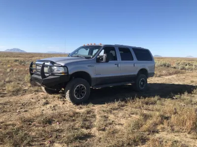 FORD EXCURSION 1999-2004 with CLASSIC FRONT Weld It Yourself STANDARD installed