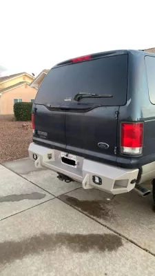 FORD EXCURSION 1999-2004 with CLASSIC REAR Weld It Yourself STANDARD installed