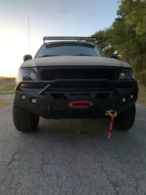 FORD EXPEDITION 1999-2002 with CLASSIC FRONT Weld It Yourself Offroad installed