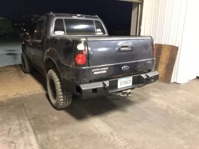 FORD EXPLORER SPORT TRAC 2001-2005 with CLASSIC REAR Weld It Yourself STANDARD installed