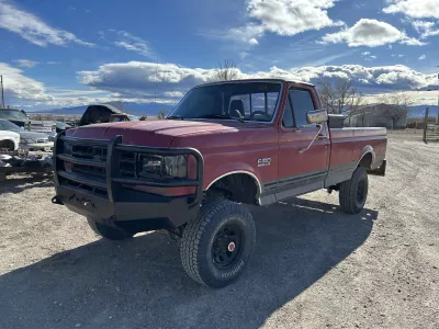 Ford f150 1987-1991 with a classic front weld it yourself bumper kit