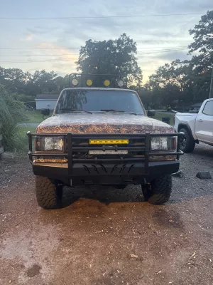 Ford f150 1987-1991 with a falcon front weld it yourself bumper kit