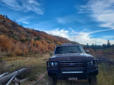 FORD F150 1987-1991 with CLASSIC FRONT Weld It Yourself STANDARD installed
