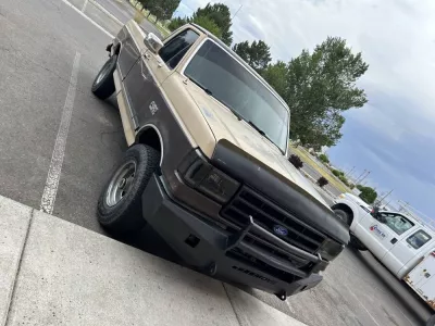 FORD F150 1987-1991 with CLASSIC FRONT Weld It Yourself STANDARD installed