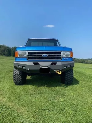 FORD F150 1987-1991 with CLASSIC FRONT Weld It Yourself Offroad installed