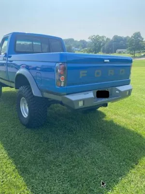 FORD F150 1987-1991 with CLASSIC REAR Weld It Yourself STANDARD installed