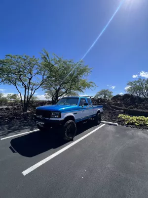 FORD F150 1992-1996 with PRECISION FRONT Weld It Yourself STANDARD installed