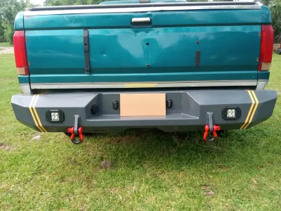 FORD F150 1992-1996 with CLASSIC REAR Weld It Yourself STANDARD installed
