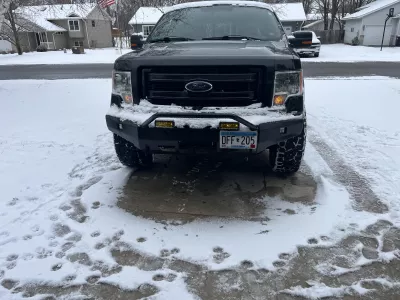 FORD F150 2009-2014 with FALCON FRONT Weld It Yourself STANDARD installed