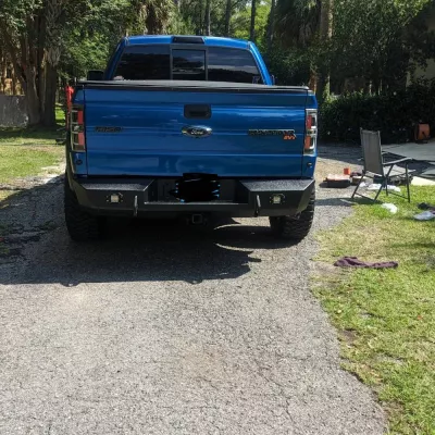 FORD RAPTOR 2009-2014 with CLASSIC REAR Weld It Yourself STANDARD installed