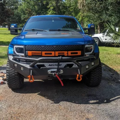 FORD RAPTOR 2009-2014 with CLASSIC FRONT Weld It Yourself Offroad installed