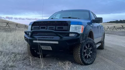 FORD F150 2009-2014 with PRECISION FRONT Weld It Yourself STANDARD installed