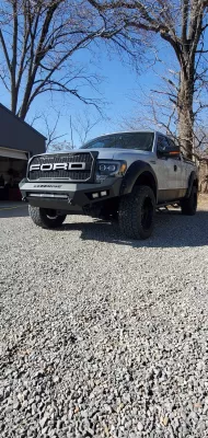 FORD F150 2009-2014 with PRECISION FRONT Weld It Yourself STANDARD installed