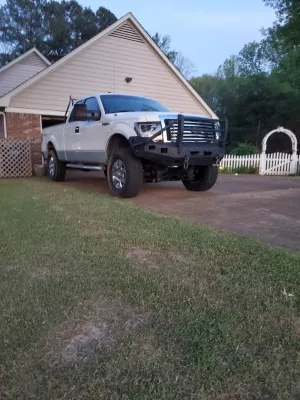 FORD F150 2009-2014 with CLASSIC FRONT Weld It Yourself STANDARD installed