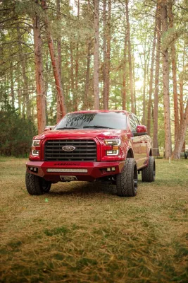 FORD F150 2015-2017 with PRECISION FRONT Weld It Yourself STANDARD installed