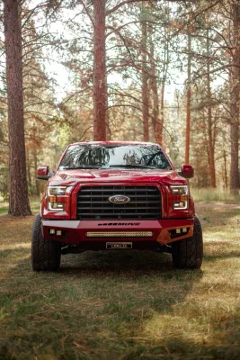 FORD F150 2015-2017 with PRECISION FRONT Weld It Yourself STANDARD installed