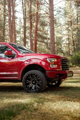 FORD F150 2015-2017 with PRECISION FRONT Weld It Yourself STANDARD installed