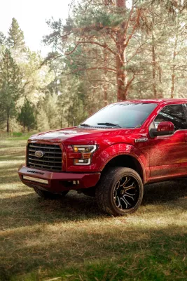FORD F150 2015-2017 with PRECISION FRONT Weld It Yourself STANDARD installed