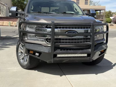 FORD F150 2018-2020 with PRECISION FRONT Weld It Yourself STANDARD installed