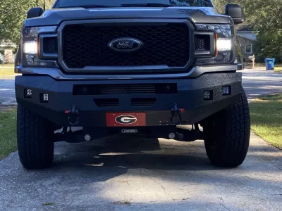 FORD F150 2018-2020 with CLASSIC FRONT Weld It Yourself STANDARD installed