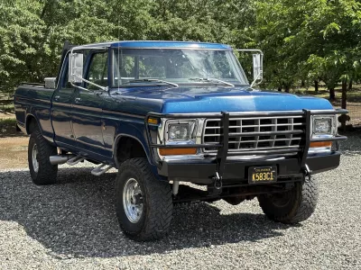 FORD F250-350 1973-1979 with HERITAGE FRONT Weld It Yourself STANDARD installed