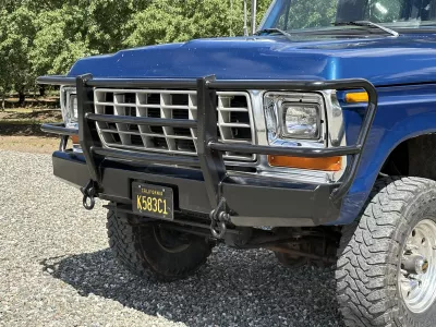 FORD F250-350 1973-1979 with HERITAGE FRONT Weld It Yourself STANDARD installed