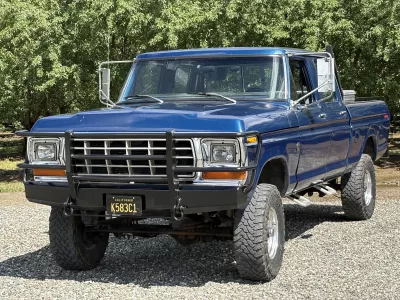 FORD F250-350 1973-1979 with HERITAGE FRONT Weld It Yourself STANDARD installed