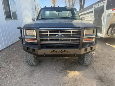 FORD F250-350 1980-1986 with CLASSIC FRONT W.I.Y.KIT STANDARD installed