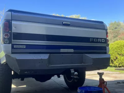 FORD F250-350 1992-1998 with CLASSIC REAR W.I.Y.KIT STANDARD installed