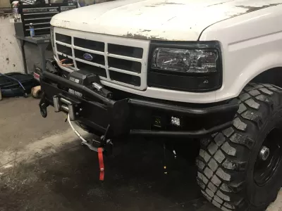 FORD F250-350 1992-1998 with EMBARK FRONT W.I.Y.KIT OFFROAD installed