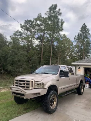 FORD F250-350 1999-2004 with PRECISION FRONT W.I.Y.KIT STANDARD installed