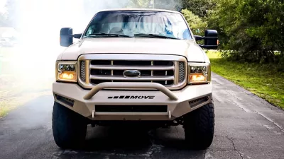 FORD F250-350 1999-2004 with PRECISION FRONT W.I.Y.KIT STANDARD installed