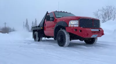 FORD F250-350 1999-2004 with CLASSIC FRONT W.I.Y.KIT STANDARD installed
