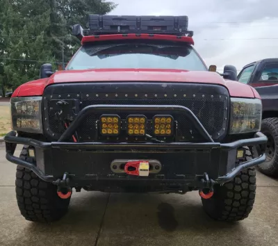 FORD F250-350 1999-2004 with EMBARK FRONT W.I.Y.KIT OFFROAD installed