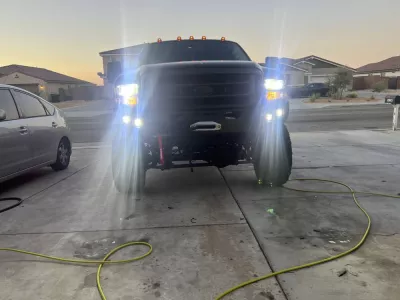 FORD F250-350 1999-2004 with CLASSIC FRONT W.I.Y.KIT OFFROAD installed