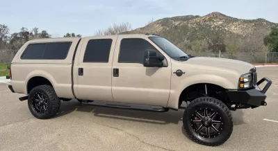 FORD F250-350 1999-2004 with PRECISION FRONT W.I.Y.KIT STANDARD installed