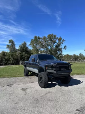 FORD F250-350 1999-2004 with PRECISION FRONT W.I.Y.KIT STANDARD installed