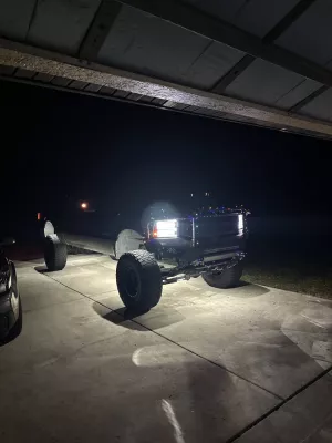 FORD F250-350 1999-2004 with PRECISION FRONT W.I.Y.KIT STANDARD installed