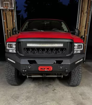 FORD F250-350 1999-2004 with CLASSIC FRONT W.I.Y.KIT OFFROAD installed