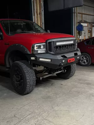 FORD F250-350 1999-2004 with CLASSIC FRONT W.I.Y.KIT OFFROAD installed